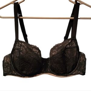 Cacique Black Lace bra